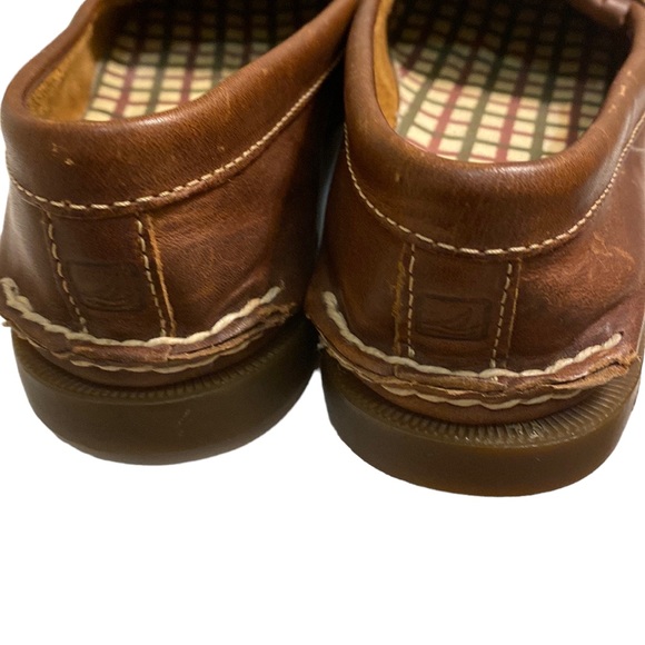 Sperry Top Sider Brown Kiltie Penny Loafers - Picture 7 of 8